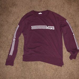 Vans XL Womens Crew Neck Sweatshirt